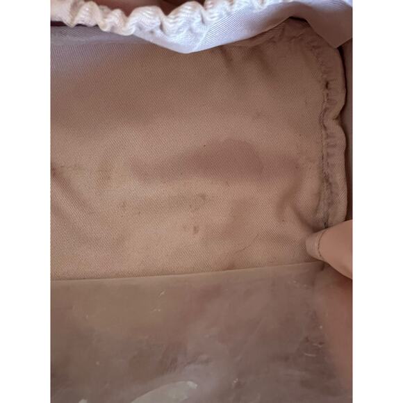 EACMY Travel Makeup Cosmetic Toiletries Waterproof Portable Pouch Open Flat Pink - Picture 10 of 14